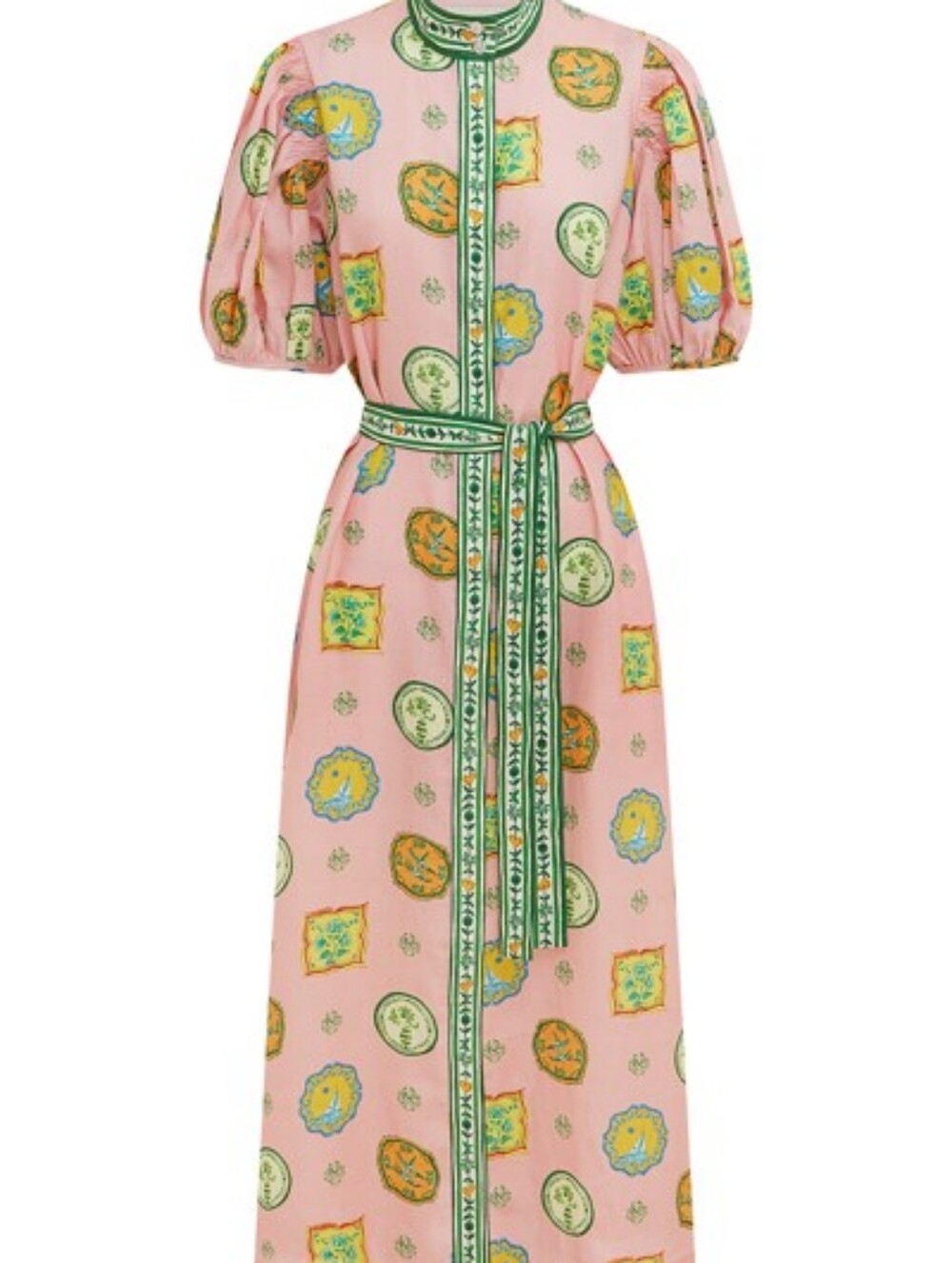 Alemais Porcelain Printed Shirt Dress XL & XXL